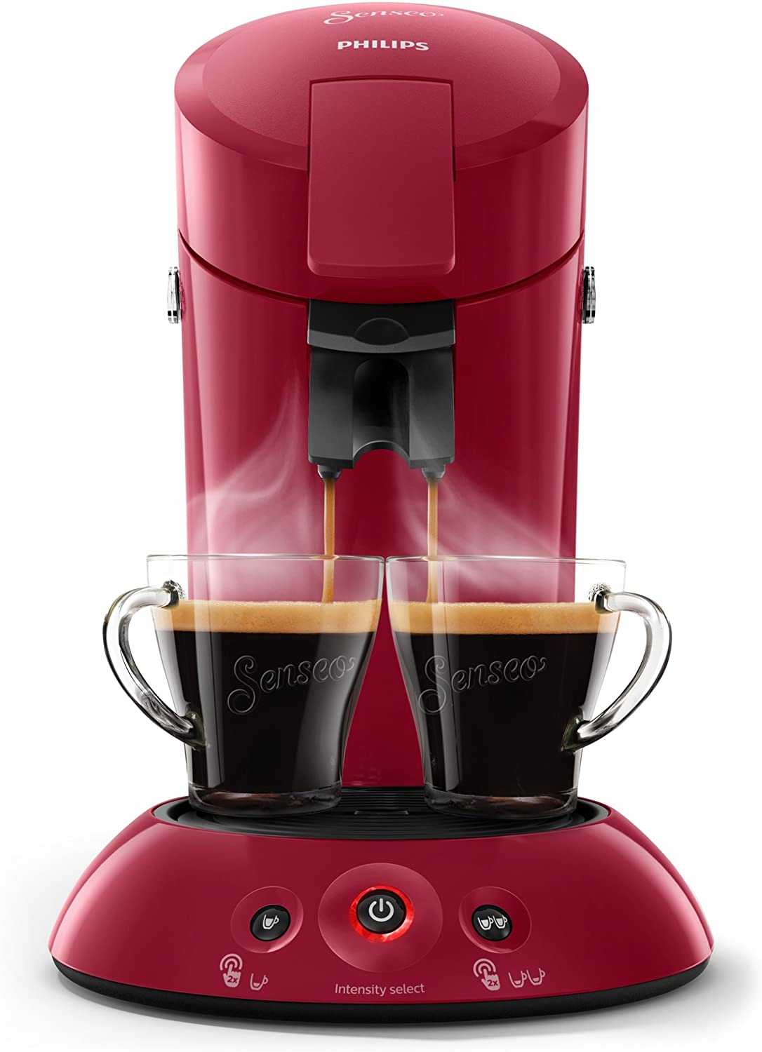 Philips Senseo Coffee Pod Machine (Crema Plus, Coffee Strength Selection)