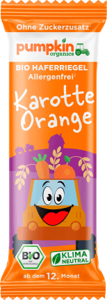 Fruchttriegel oats, carrot & orange from 1 year, 20 g
