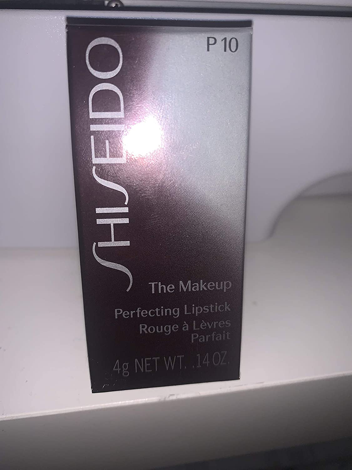 Shiseido The Makeup Perfecting Lipstick P10 Fuchsia (Pack of 1 x 4 g)