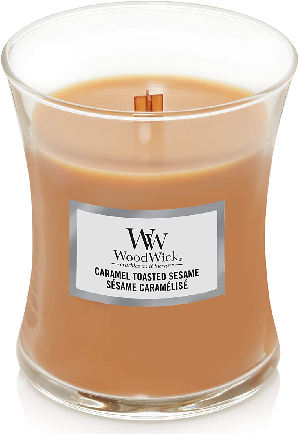 Woodwick Elliptical Scented Candle With Crinkle Wick
