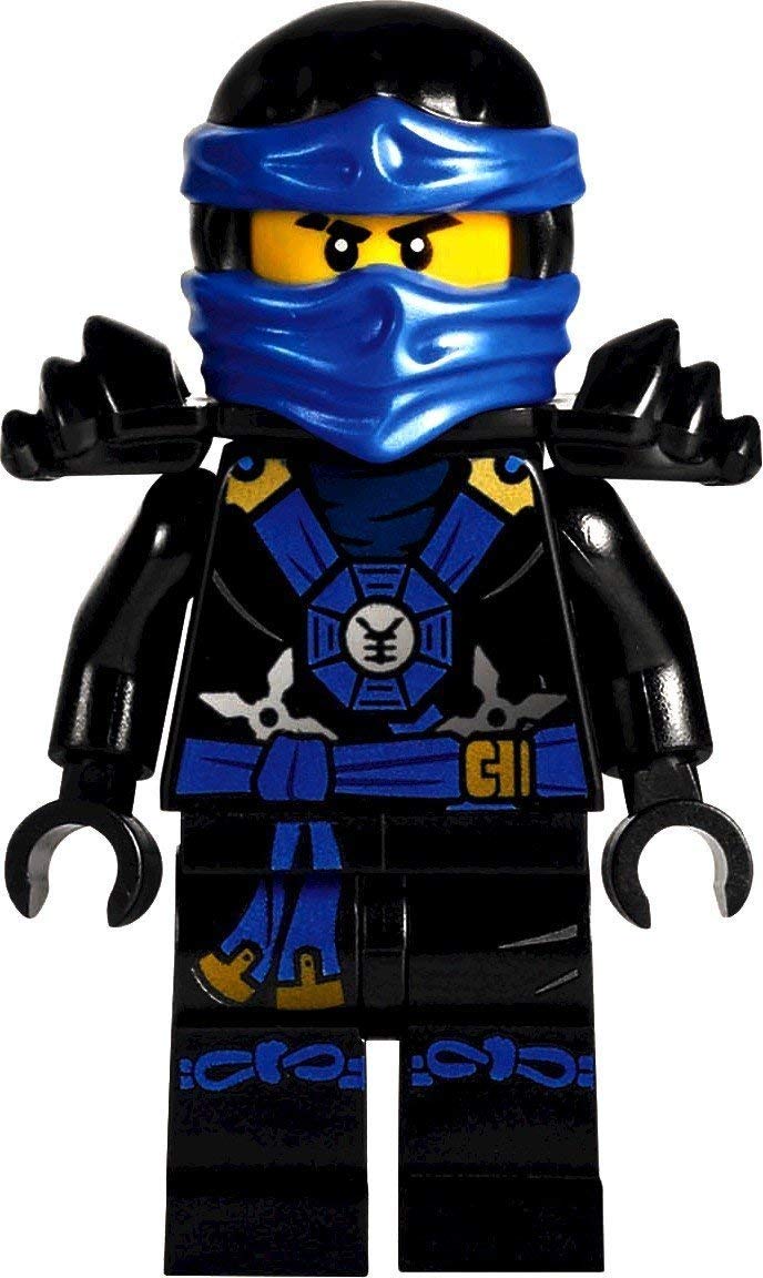 Lego Ninjago: Deepstone Jay Minifigure From Set 70751