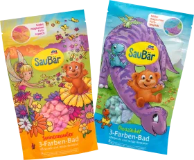 Children bathing additive 3-color baths Sonnenzauber/dino magic, 160 g