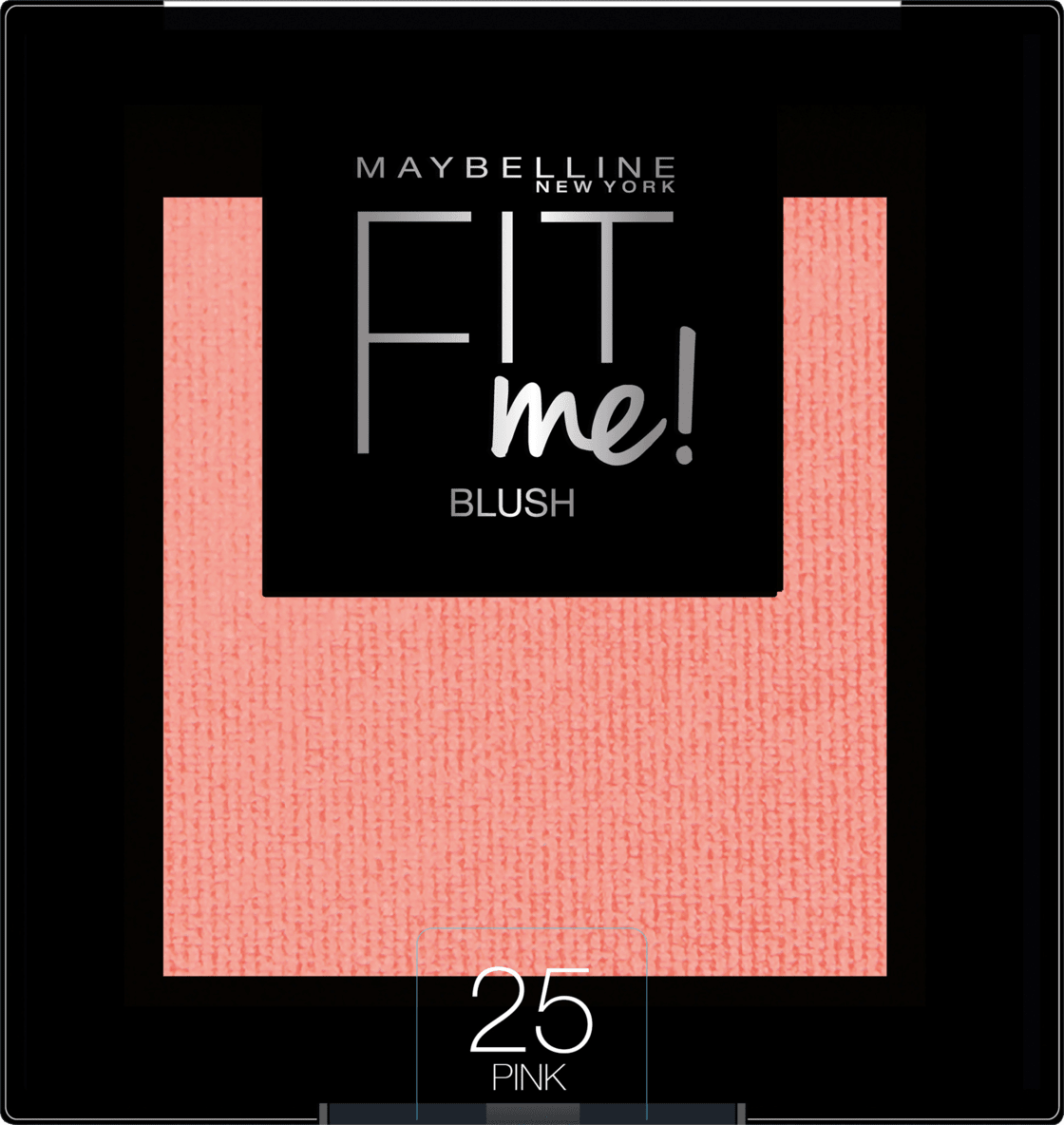 Maybelline Rouge Fit Me! Blush 25 Pink, 4,5 G