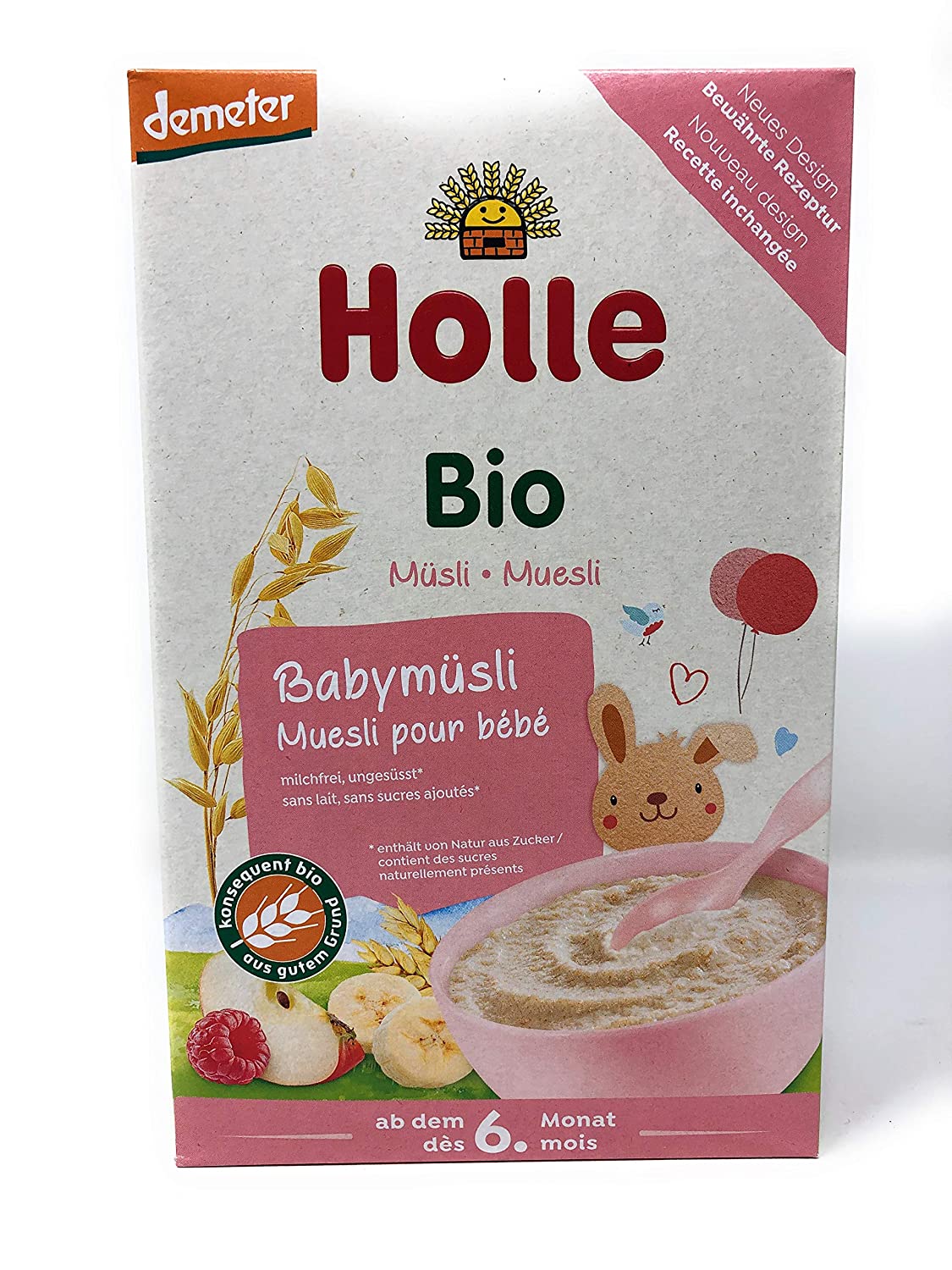 Holle Bio Brei Baby-Müsli, 1er Pack (1 x 250 ml)