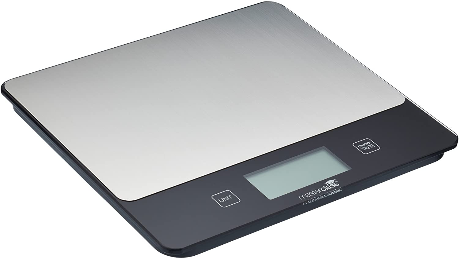Master Class 5 kg Stainless Steel Digital Kitchen Scales, Silver
