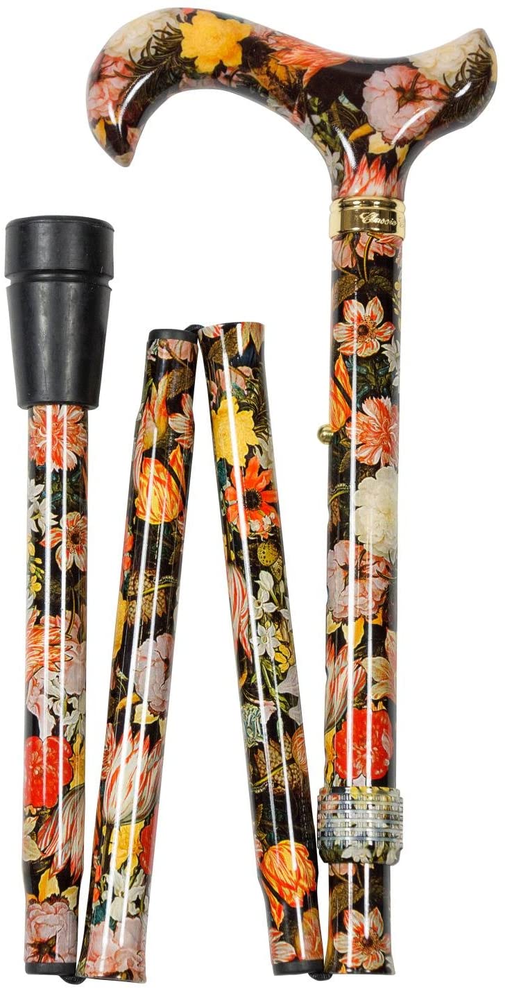The National Gallery Willeboirts Derby Folding Walking Stick