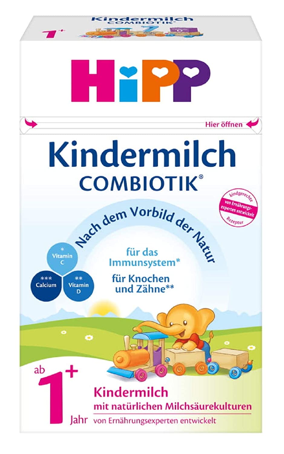HiPP Kindermilch Combiotik, 4er Pack (4 x 600 g)