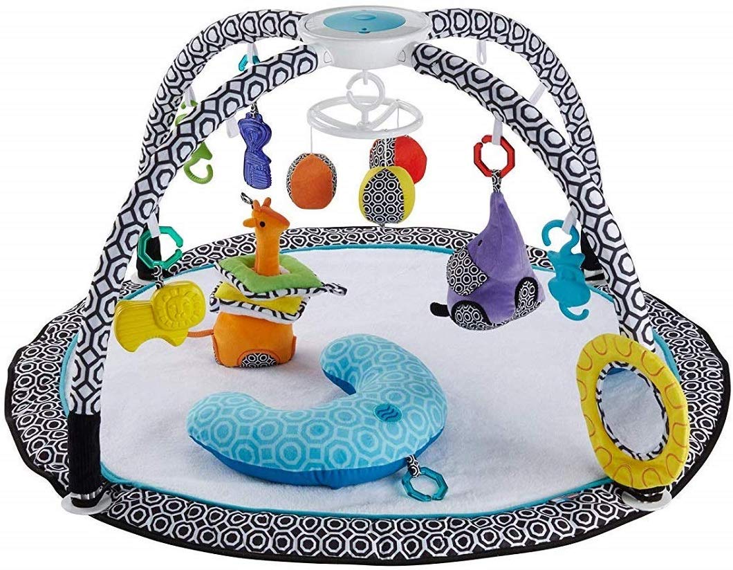 Fisher-Price Dfp71 Jonathan Adler Play Mat With Mobile Play Cushion And 9 T
