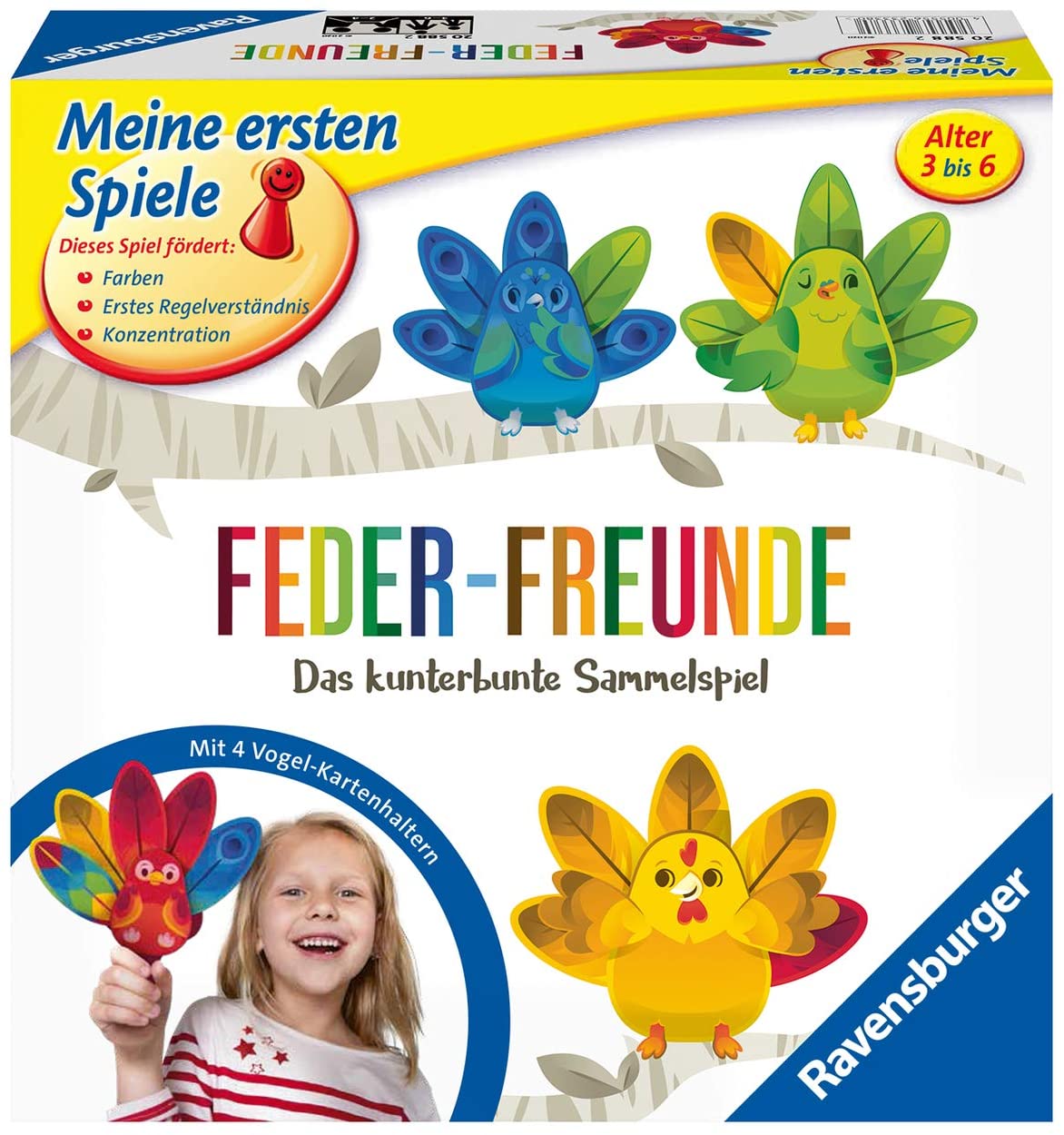 Ravensburger 20587 Feather Friends The Colourful Collectible Game
