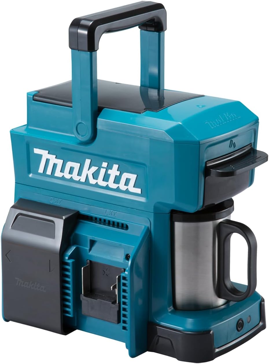 Makita DCM501Z Cordless Coffee Machine, 18 V, Without Battery, Without Charger, Green