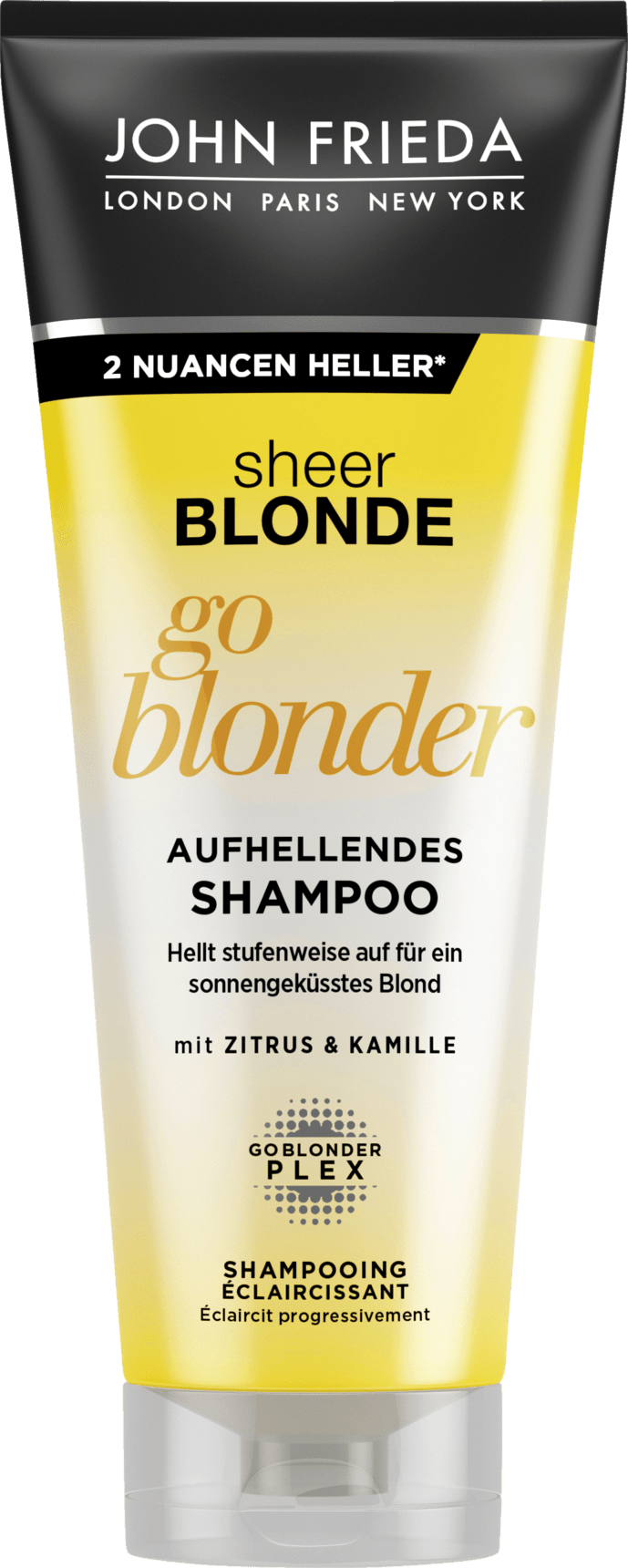 John Frieda Shampoo Sheer Blonde Go Blonder Aufhellend, 250 Ml