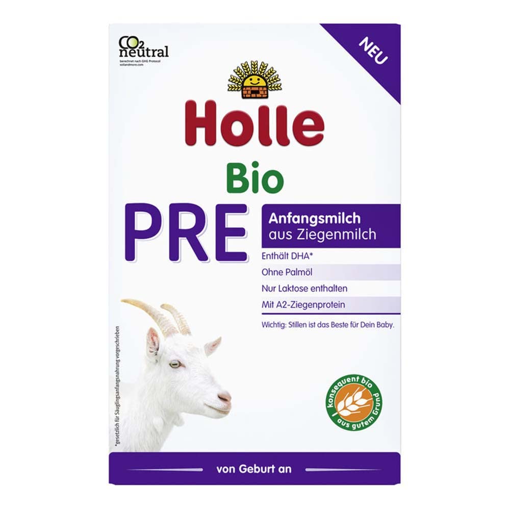 Holle Babyfood Bio Anfangsmilch, PRE aus Ziegenmilch, 400g
