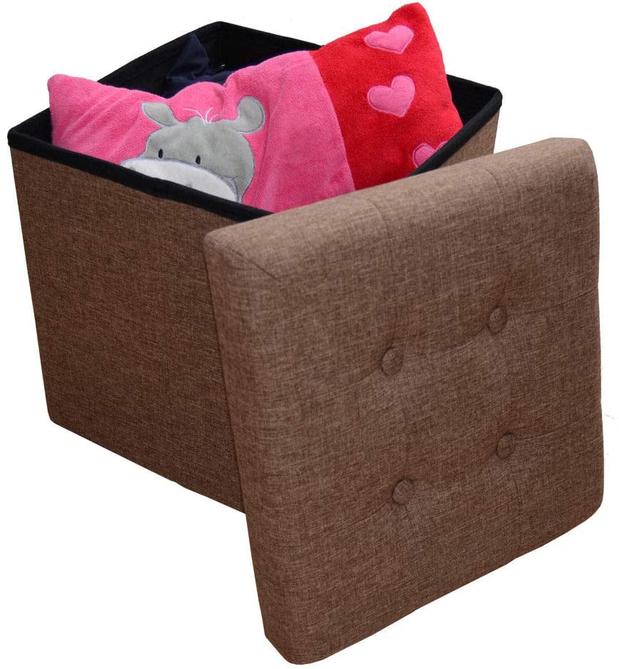 Style Home Bench Storage Box With Storage Space Foldable Capacity Up To 300