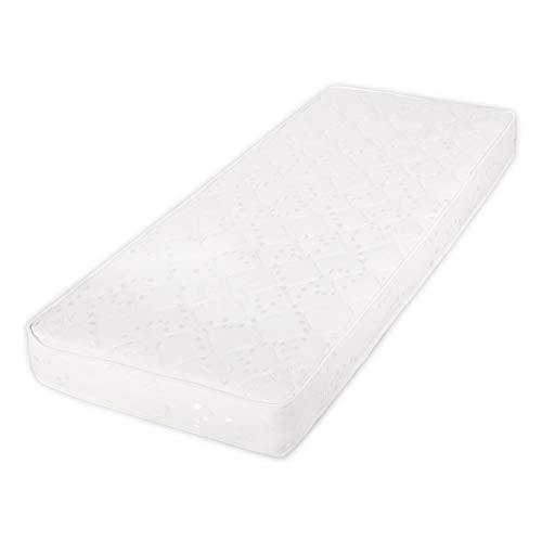 Lorelli Baby Bed Mattress Sweet Dream 161 x 62 x 14 cm Anti-Allergic Cover Washable White
