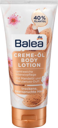 Balea body lotion cream oil almond oil, 200 ml