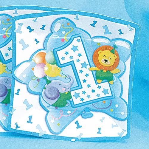 Givi Itali 24 Cm Age 1 Baby Boy Square Plates (Pack Of 10), One Size)