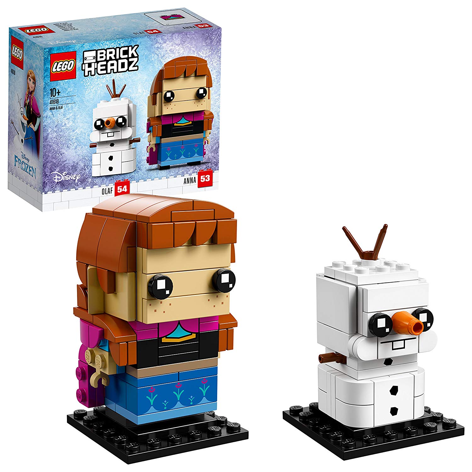 Lego Brickheadz Disney Frozen Princess Anna And Olaf (41618)