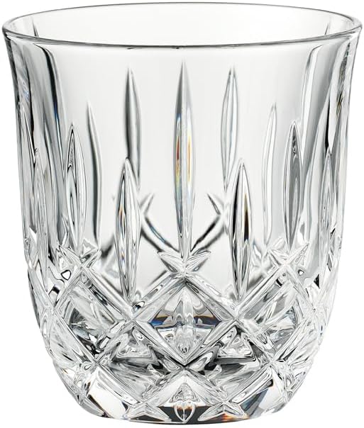 Spiegelau & Nachtmann, 2 Piece Cappuccino Set, Flat White Glasses/Cappuccino Glasses, Crystal Glass, 234 ml, Colour, Noblesse Barista, 104897