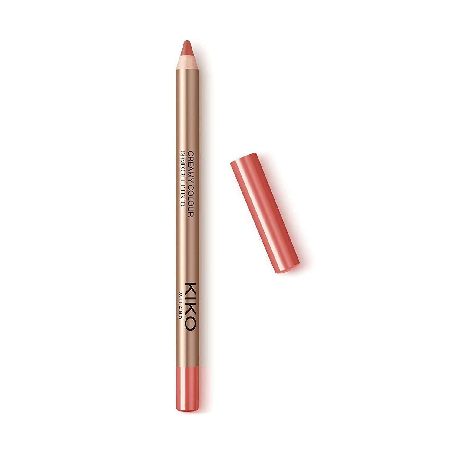KIKO Milano Creamy Colour Comfort Lip Liner 04 | Lip Liner with Long Hold, vintage rose ‎04