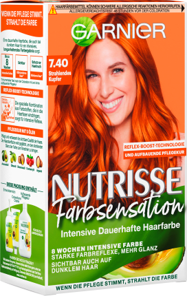 Nutrisse Hair color Color sensation Copper 7.4, 1 pc