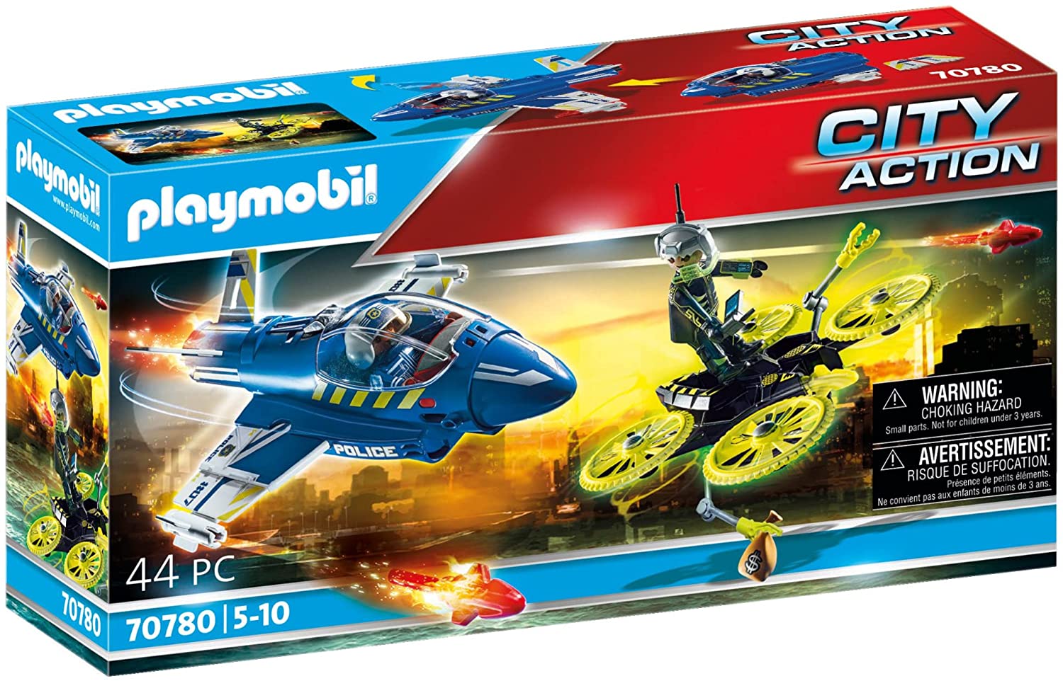Playmobil Police Jet: Drone Tracking