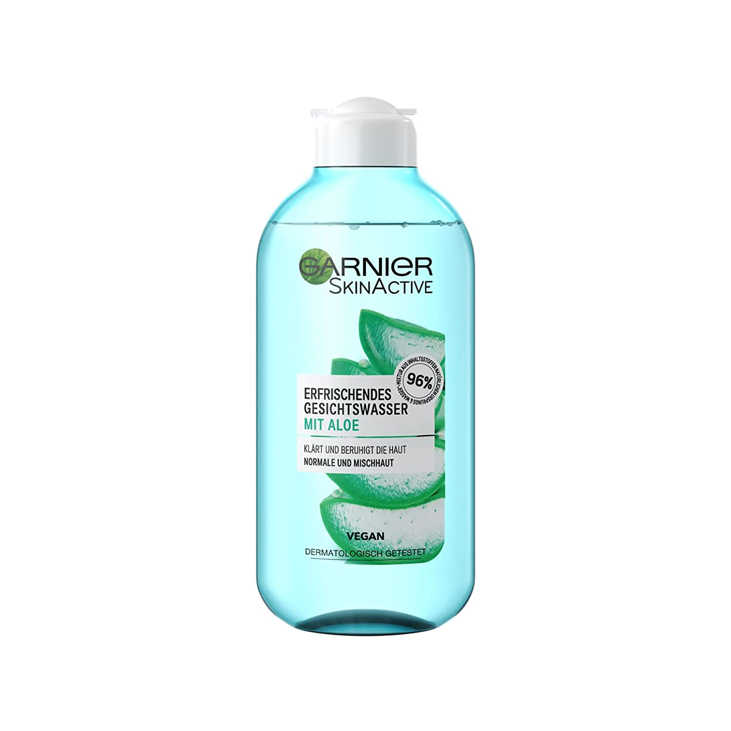Garnier SkinActive Facial Toner with Aloe Extract Normal and Combination Skin Pack of 2 x 200 ml