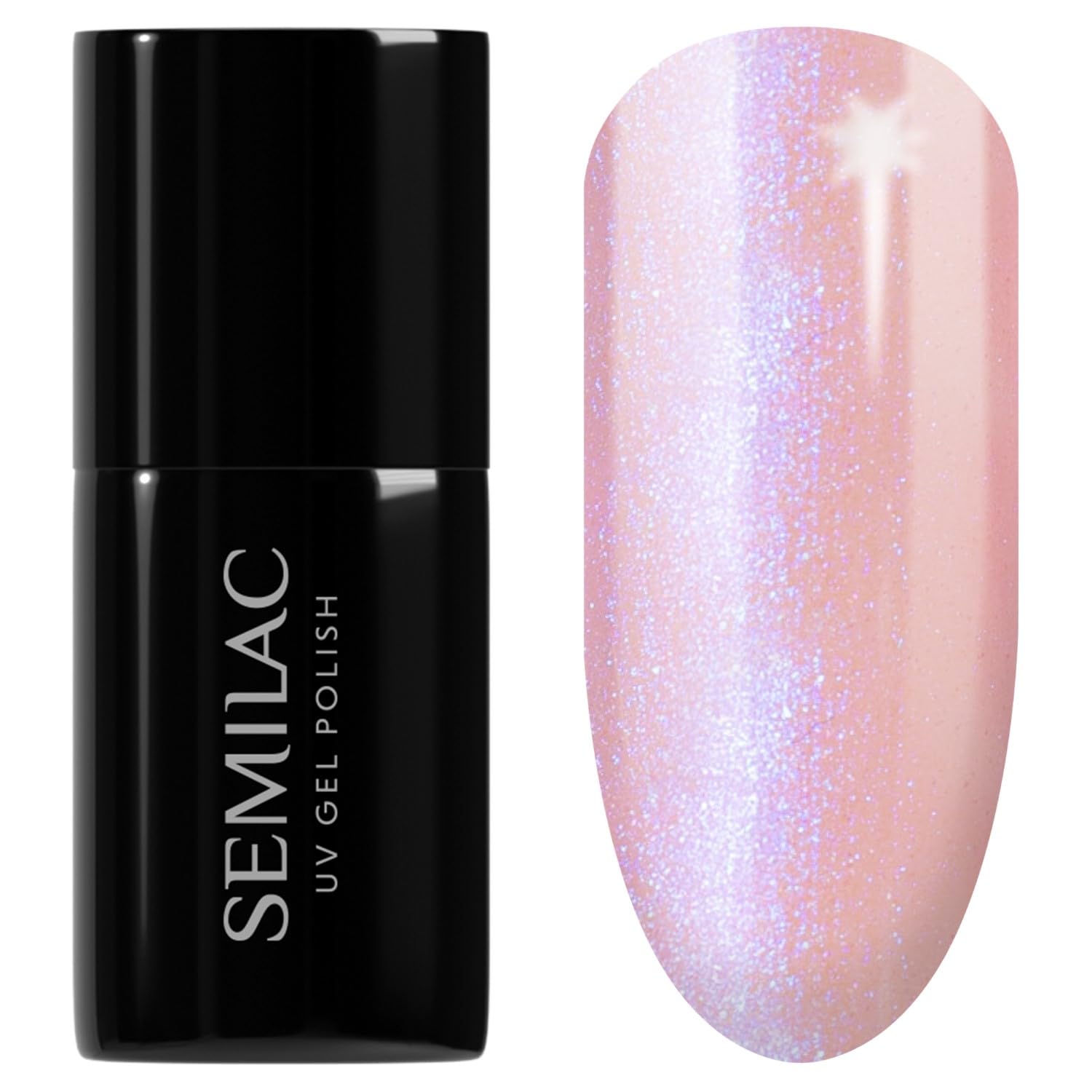 923 Semilac UV Nail Polish Blue Glazed 7 ml