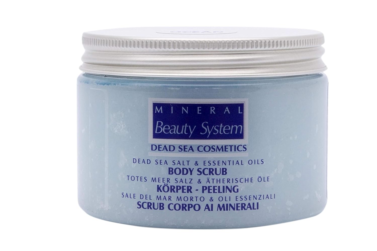 Mineral Beauty System Dead Sea Salt and Oil Body Scrub - White Blossom 300 ml