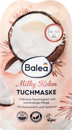 Tuchmask Milky Kokos, 1 ST
