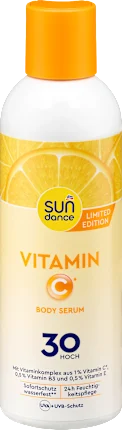 Sun milk body serum with vitamin C, SPF 30, 200 ml