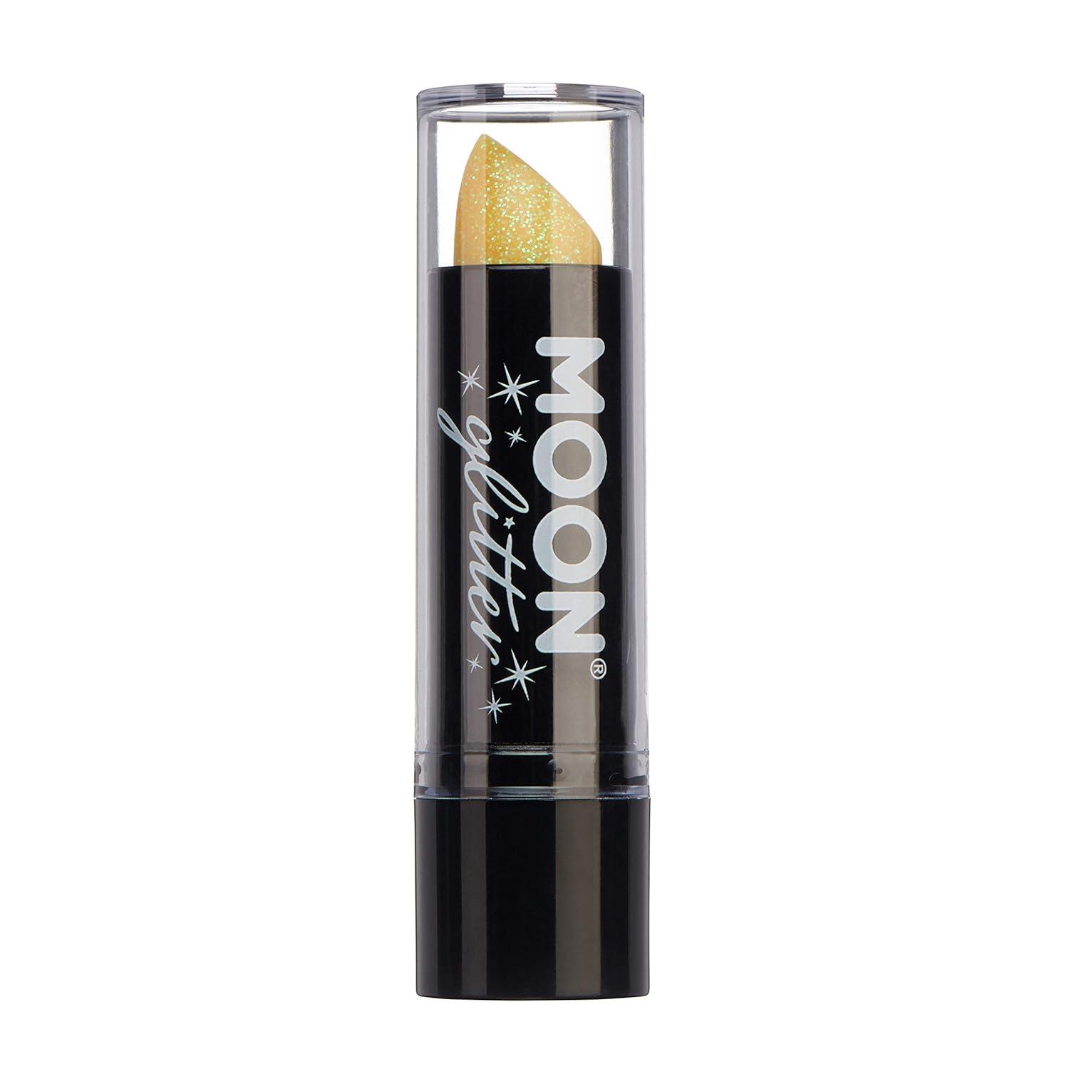 Moon Glitter - Lipstick with Iridident Glitter - 5 G - Yellow