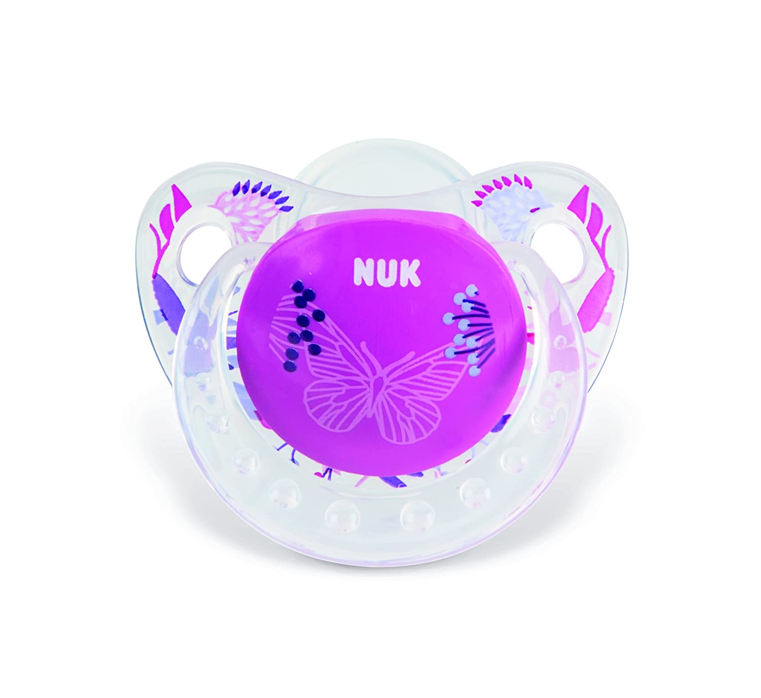 Nuk Silicone Pacifier Soother Size 1 for Girls