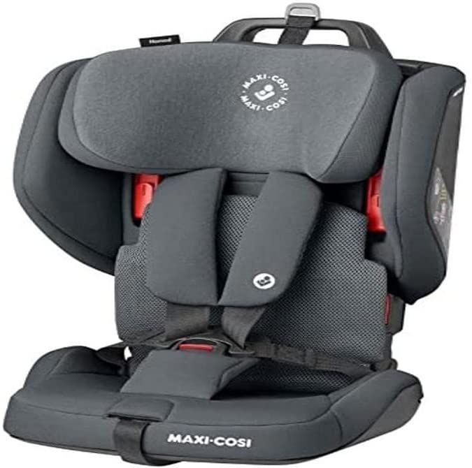 Maxi-Cosi Nomad Car Seat Travel Car Seat Foldable Toddler Car Seat Group 1 from 9 Months to 4 Years Old 9-18 kg Authentic Graphite