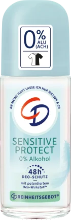 CD Deodorant Roll-on Sensitive Protect, 50 ml
