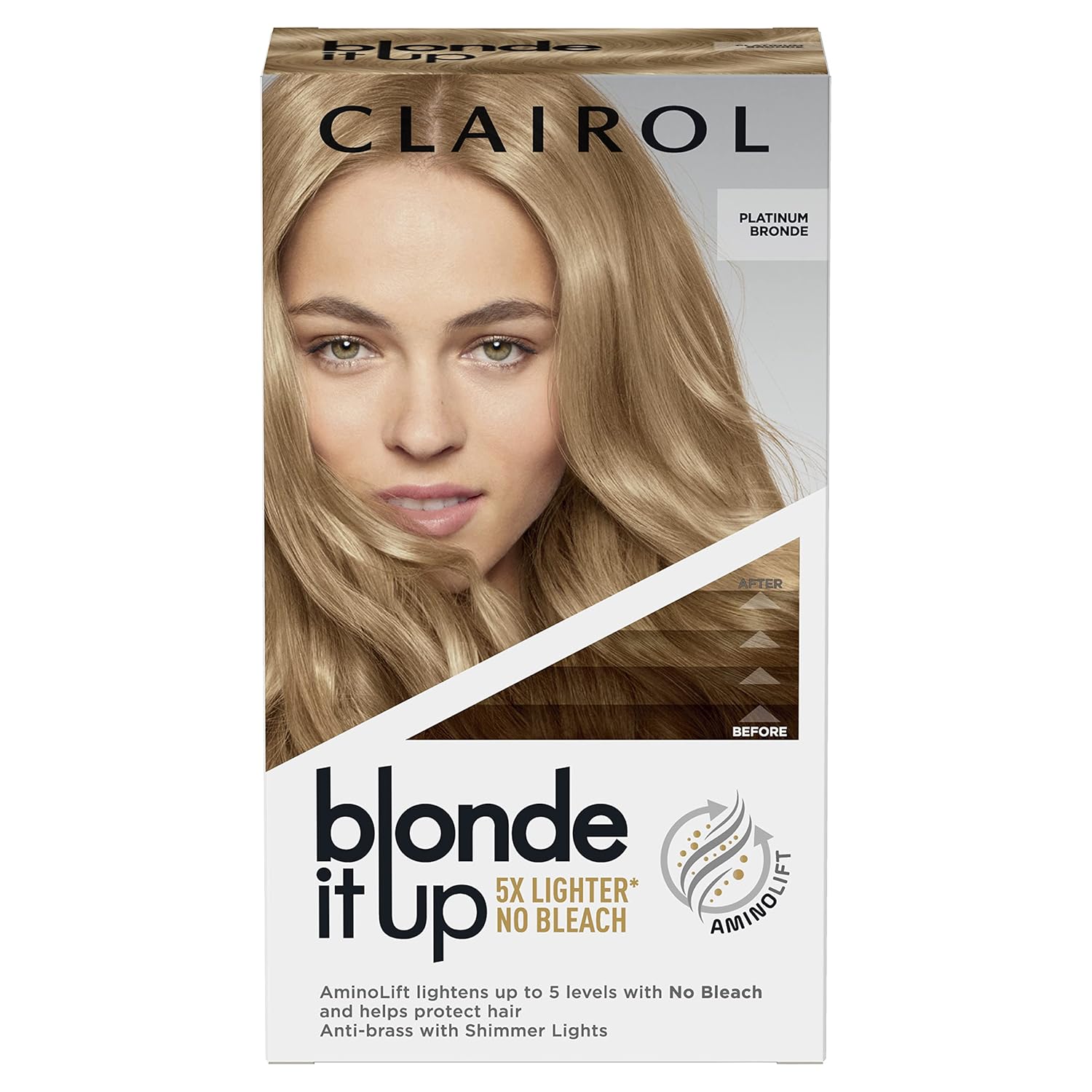 Clairol Blonde It Up High Lift Permanent No Bleach Platinum Bronze