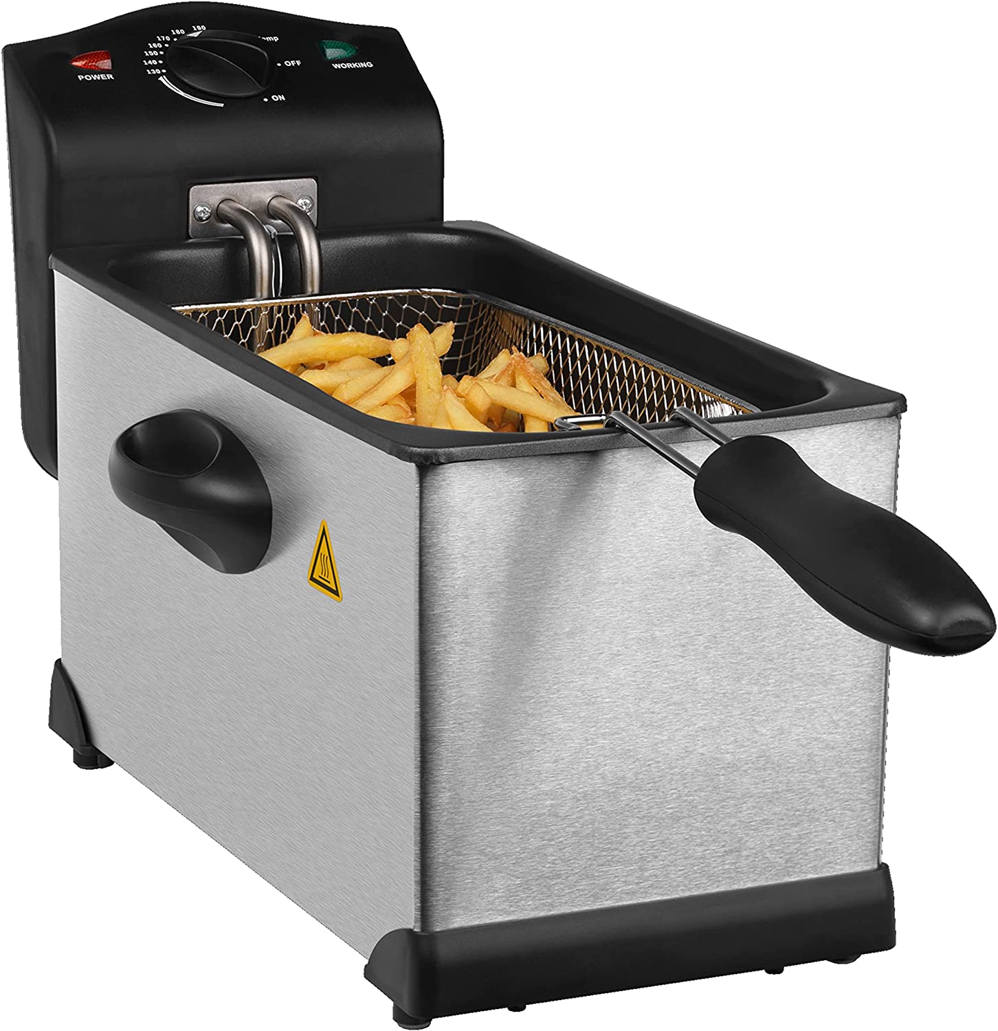 Medion MD 18084 Fritteuse edelstahl