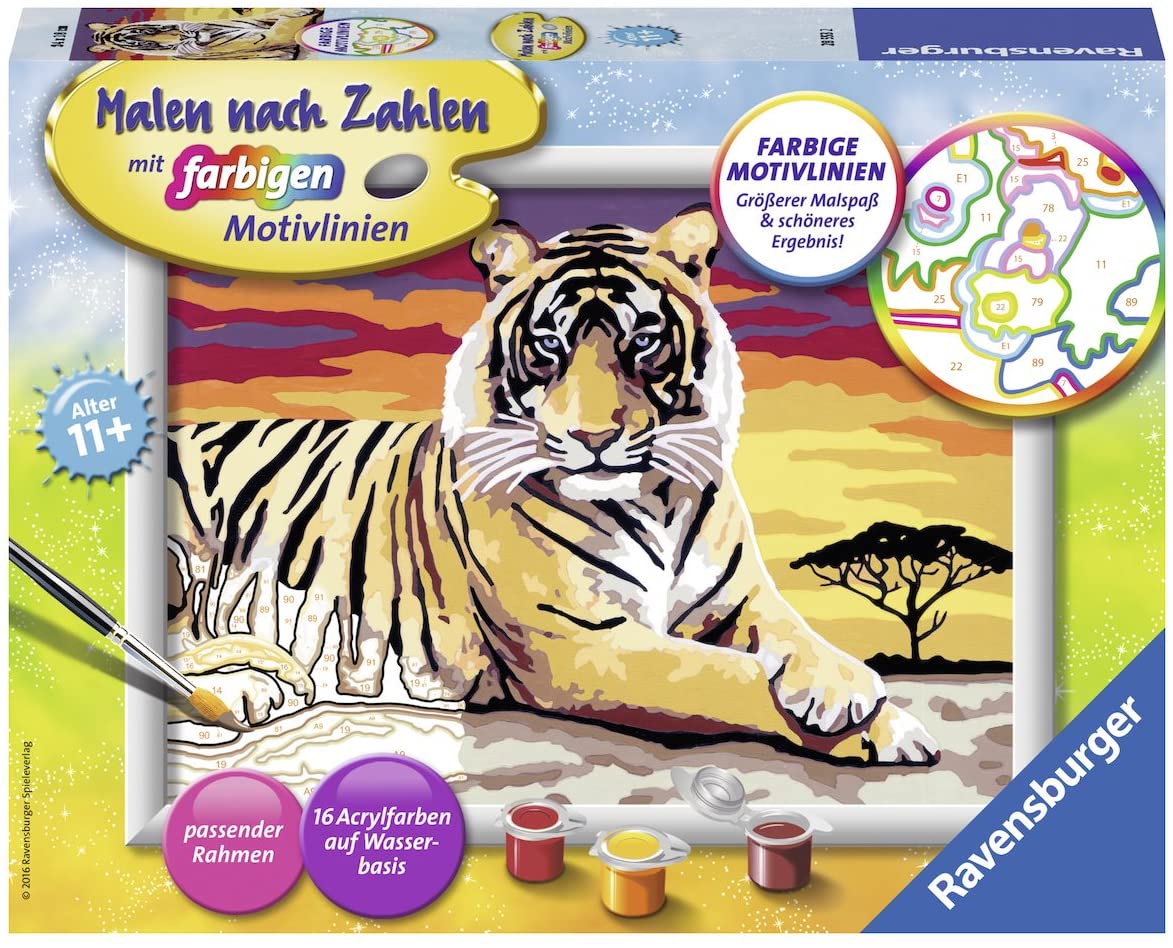 Ravensburger Paint By Numbers 28465 Dolphin