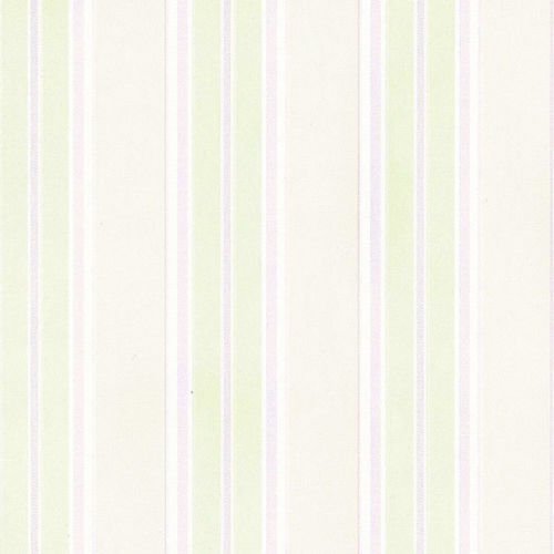 md29469 – Silk Impressions Striped Cream, Green, Purple Gallery Wallpaper
