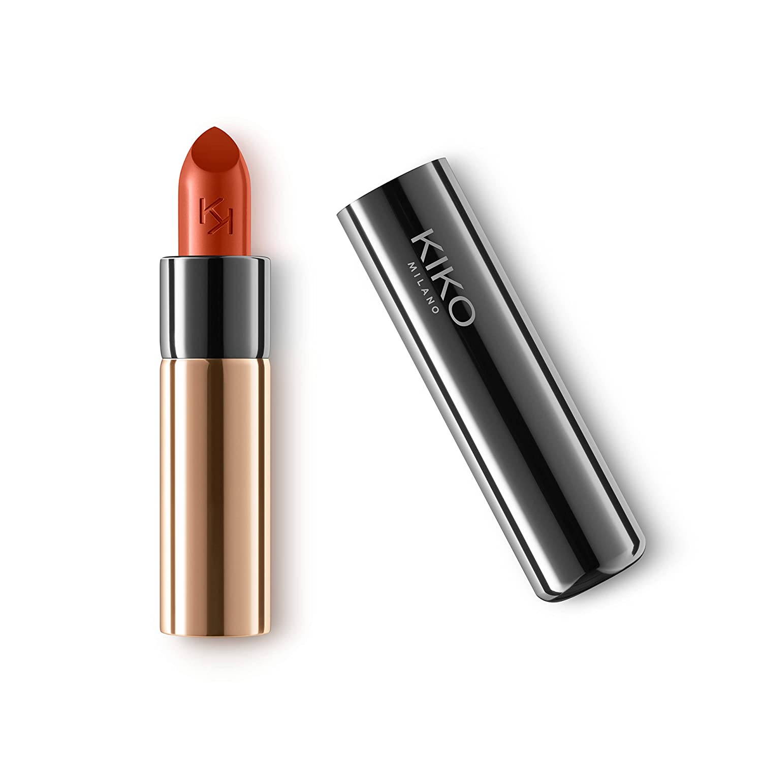 KIKO Milano Gossamer Emotion Creamy Lipstick 139 Cream Lipstick with Full Colour, ‎139 orange burnt