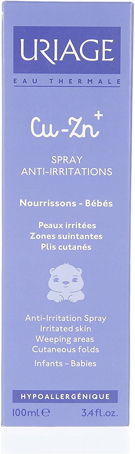 Uriage Baby Cu Zn + Anti Irritation Spray 100 ml