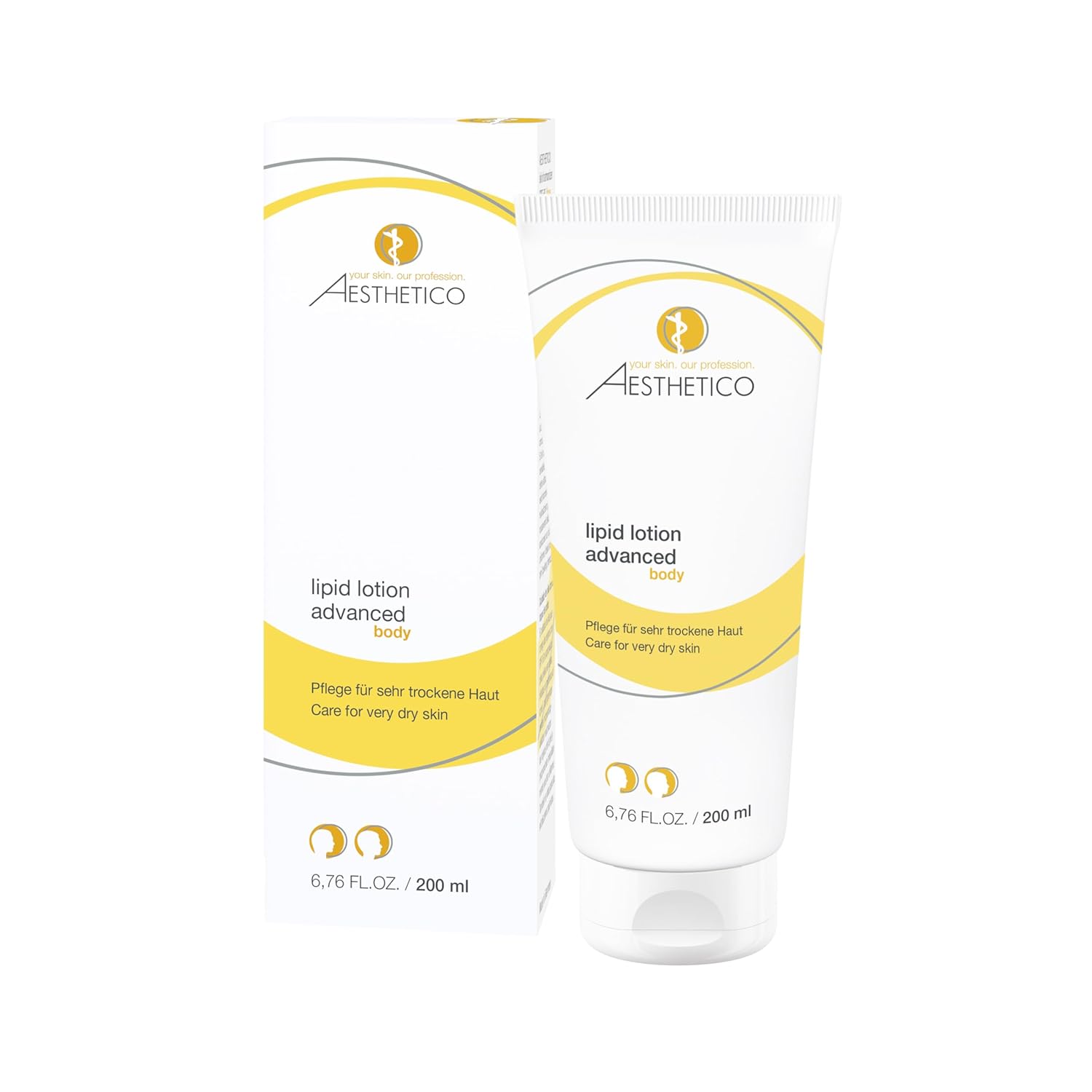 AESTHETICO Advanced Body Lipid Lotion 200 ml - Care for Very Dry Skin
