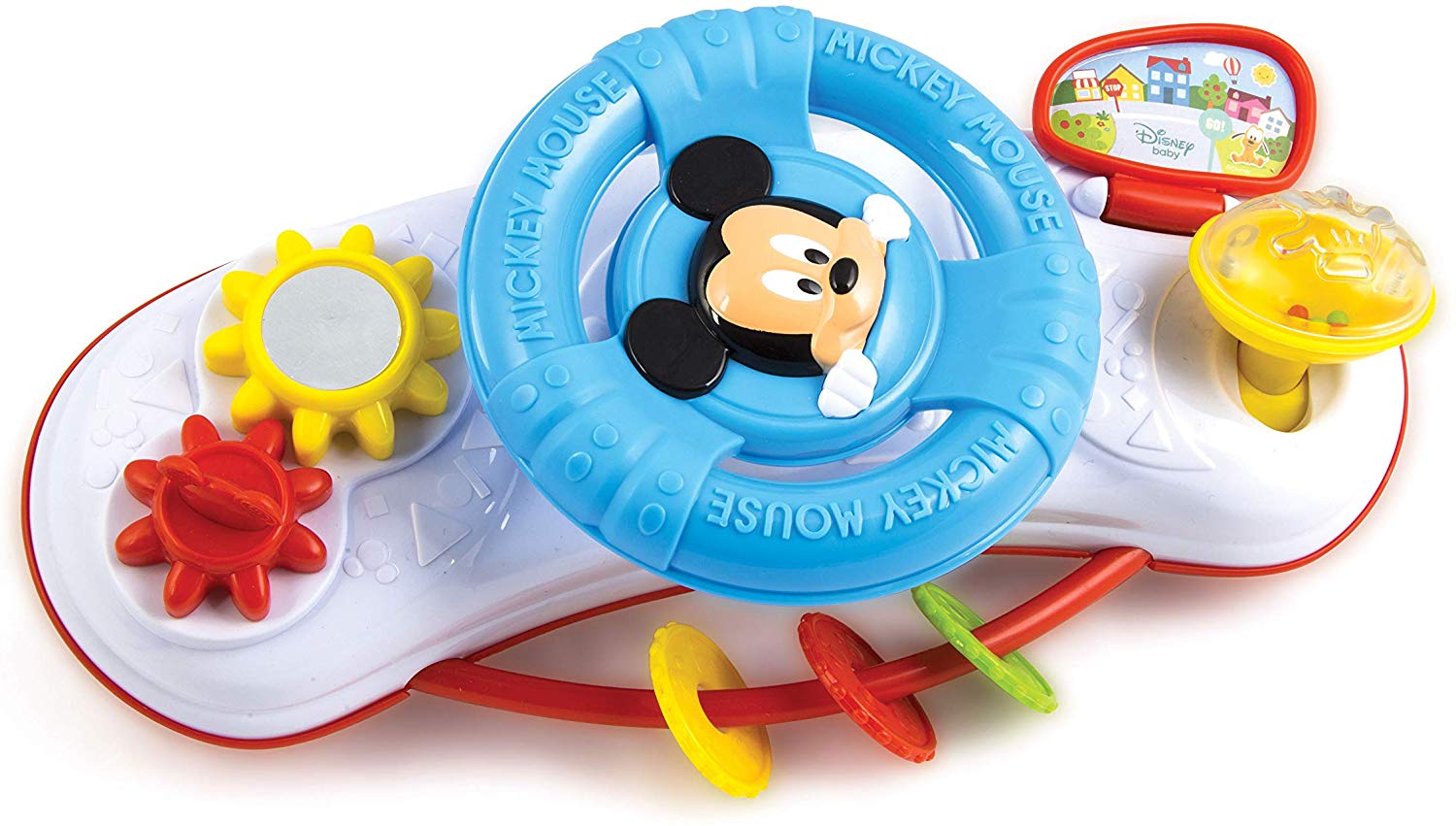 Disney Baby - 17213 - Baby Mickey Steering Wheel for Pushchairs