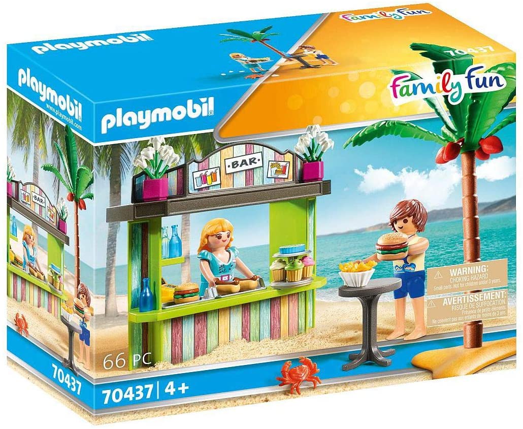 Playmobil Family Fun 70437 Beach Kiosk 4 Years And Above