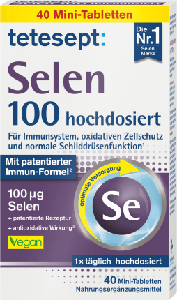 Selen 100 Tabletten 40 St, 7,52 g