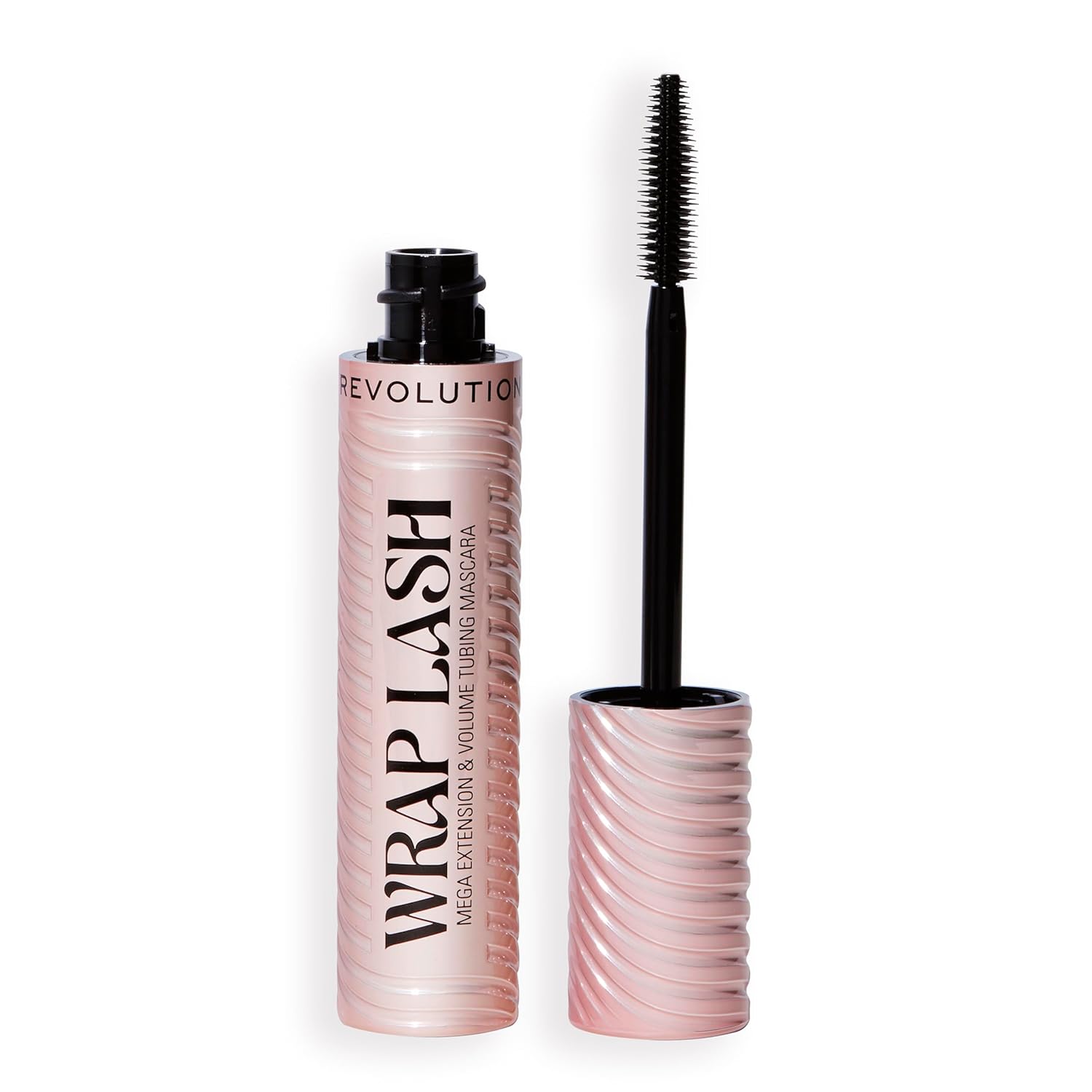 Revolution, Wrap Lash Tubing Mascara, Smudge-proof & Waterproof for Maximum Length and Volume, Vegan & Cruelty Free, Black, 8.5 ml