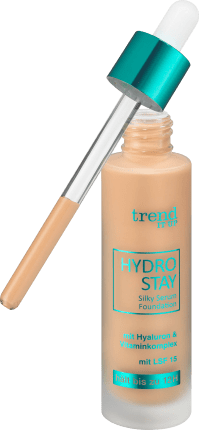 trend !t up Make-up Hydro Stay Silky Serum Foundation sand 050, 30 ml