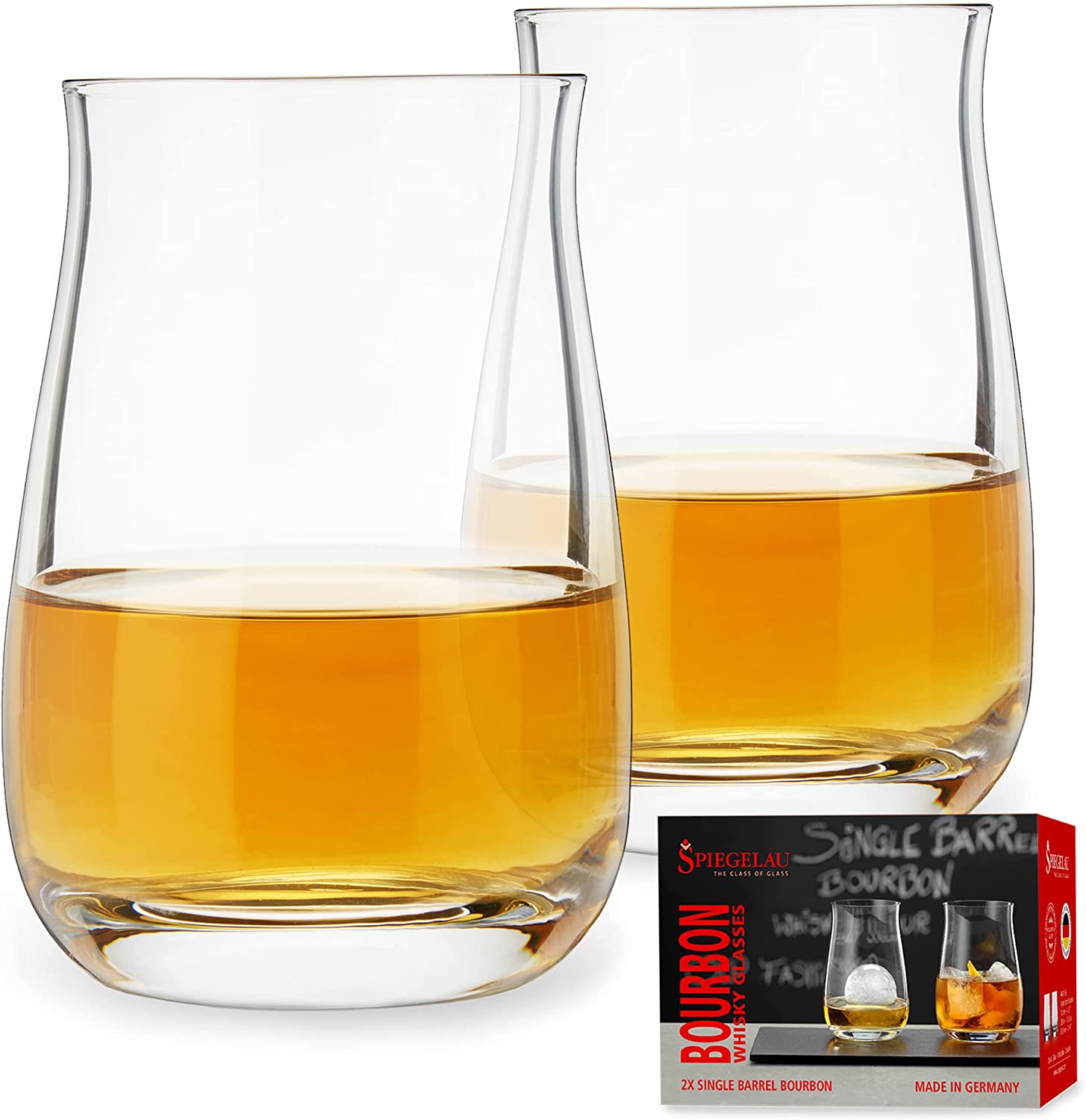 Spiegelau & Nachtmann Spiegelau Single Barrel Bourbon Whiskey Glass, Set of 2