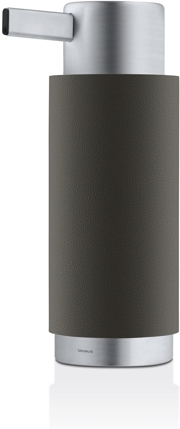 Blomus Ara Soap Dispenser-Anthracite / Grey-Stainless Steel / Polystone