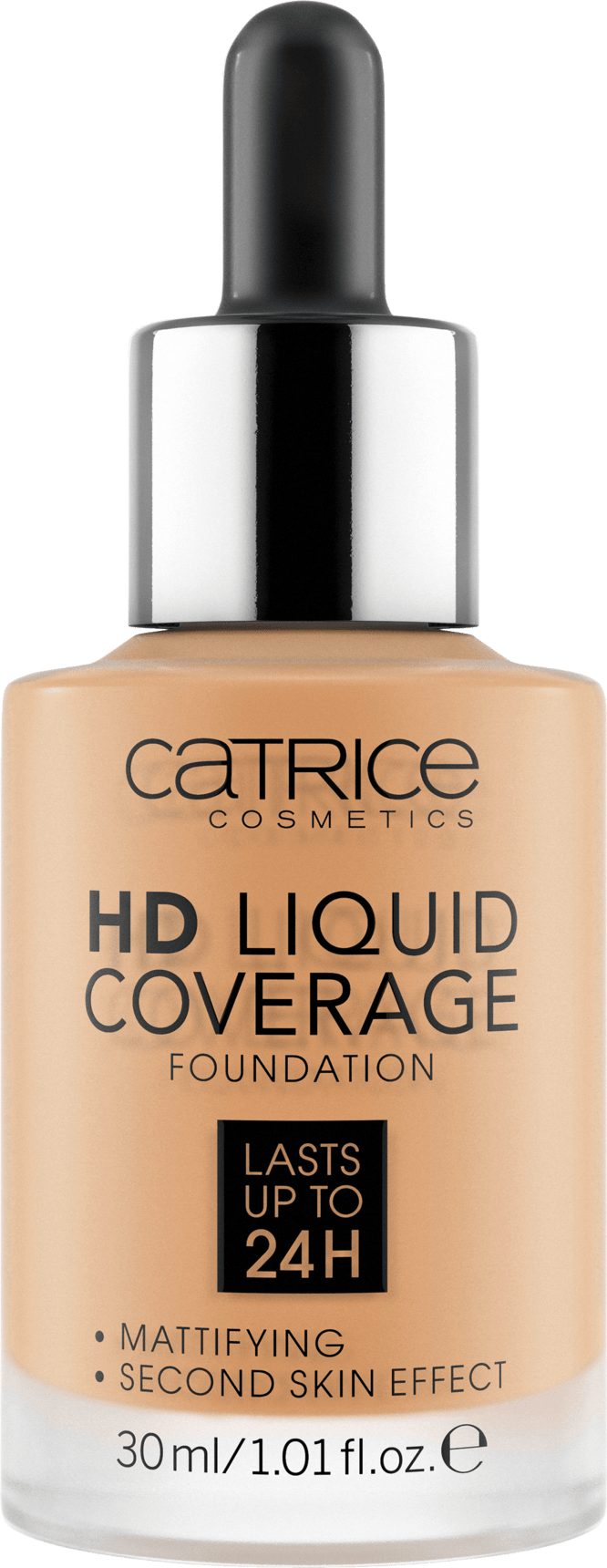CATRICE Make-Up Hd Liquid Coverage Foundation Medium Beige 034, 30 Ml