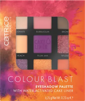 Eye shadow palette color blast 010 tangerine meets lilac, 6.75 g